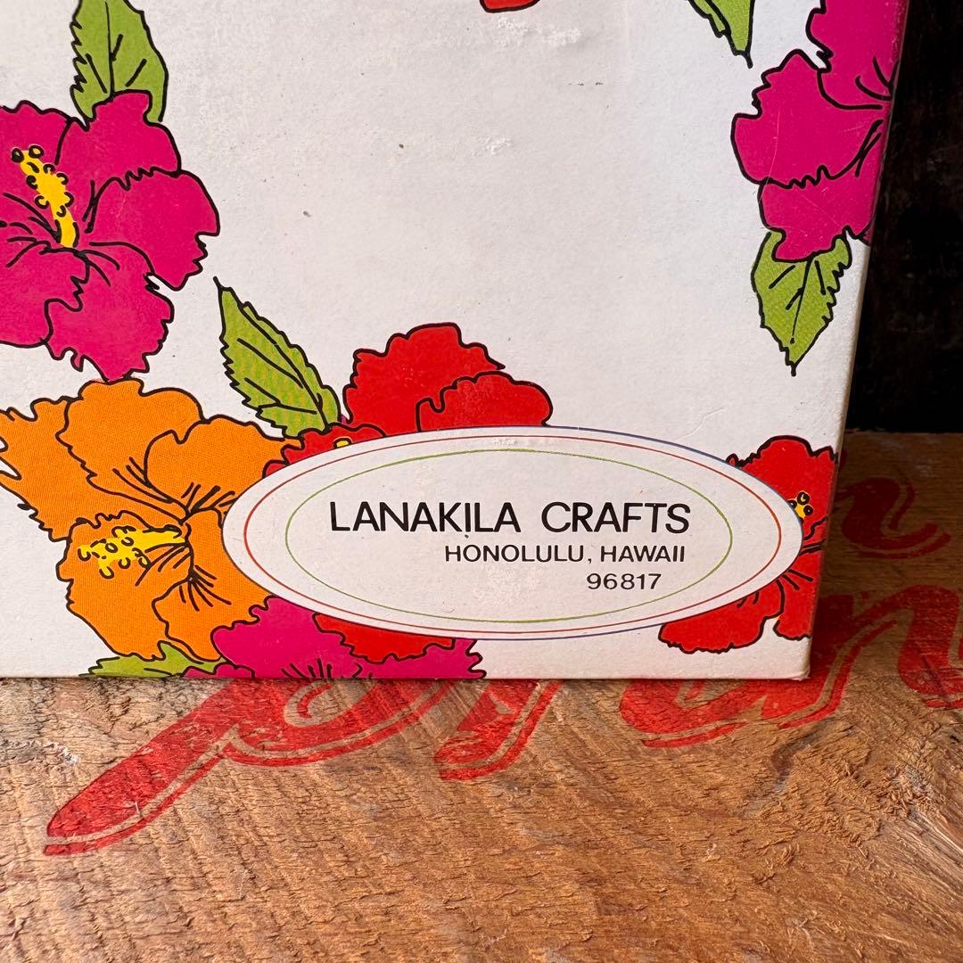 【1970s USA vintage】LANAKILA ハワイ　フラドール