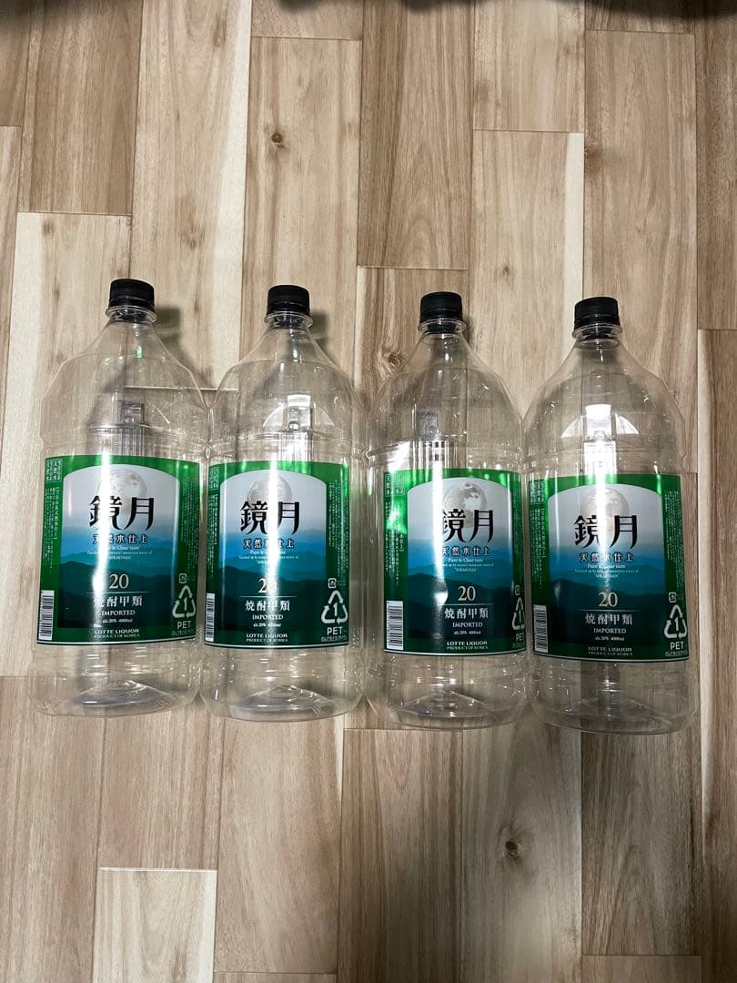 鏡月 4Ｌ 空ペットボトル×16本