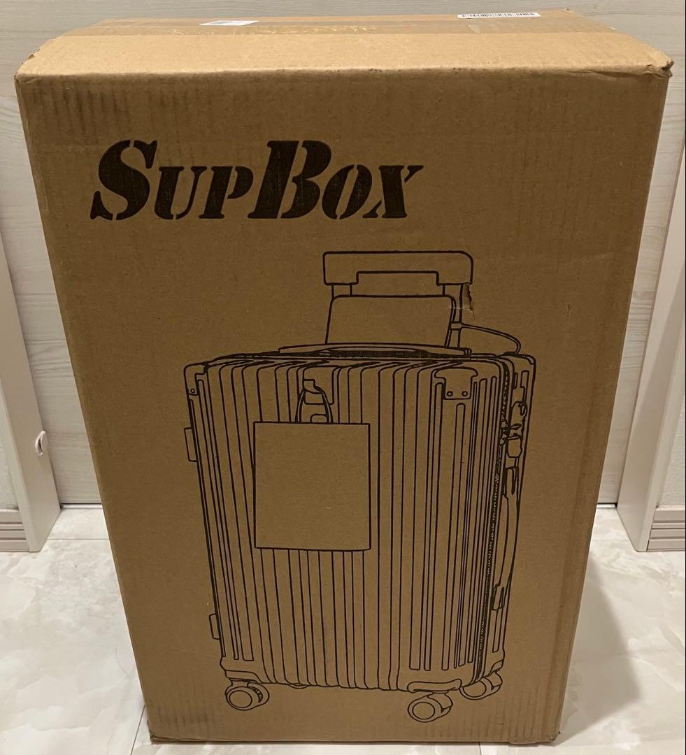 スーツケース 40L 大容量 キャリーケース USBポート カップケース付き新品