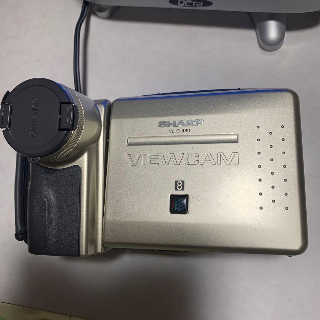 動作品　SHARP Video8  VIEWCAM   VL-EL480
