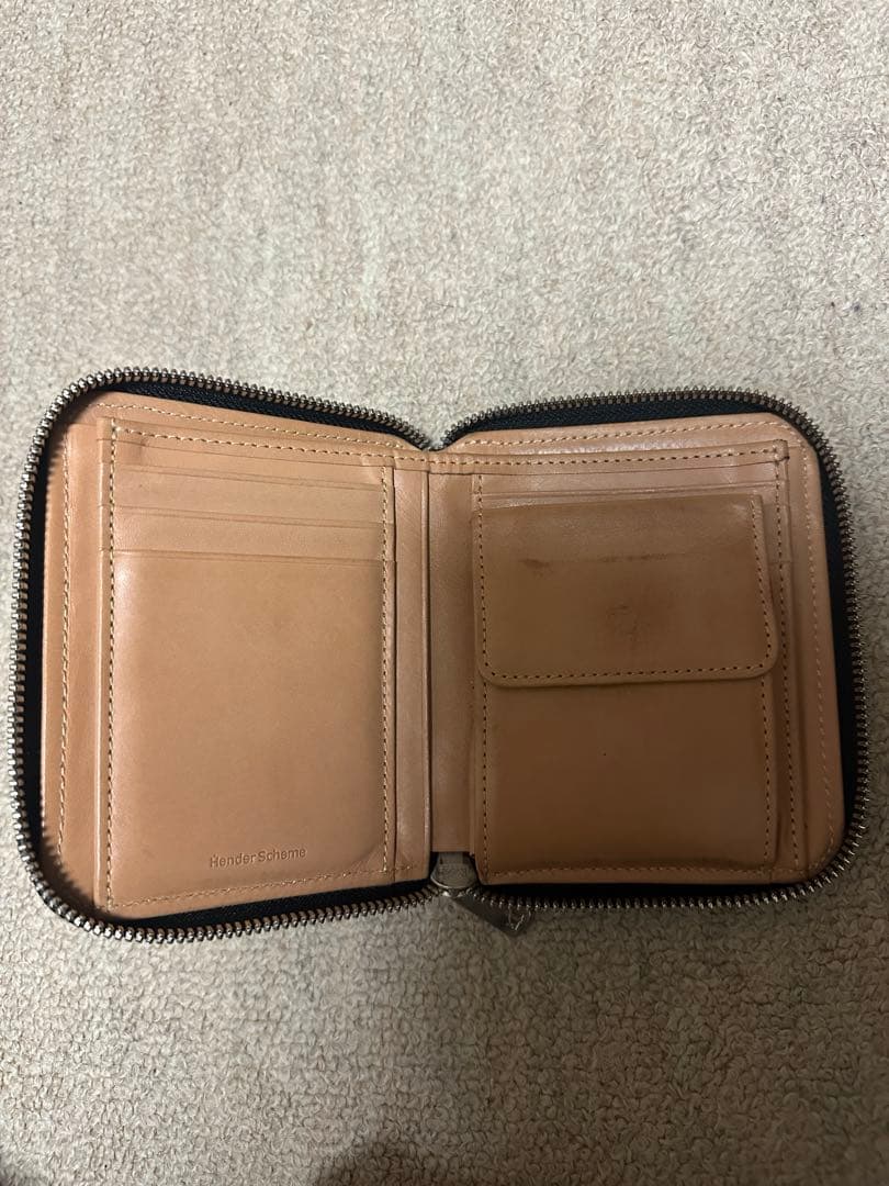 財布・ケース・小物入れ Hender Scheme square zip purse black