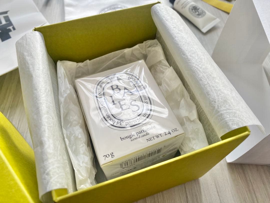 【新品】【箱付】diptyque BAIES アロマキャンドル 70g