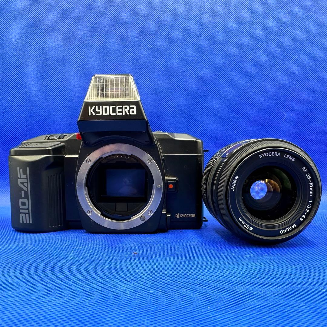 フィルムカメラ KYOCERA 210AF AF35-70mm F3.3-4.5 MACRO