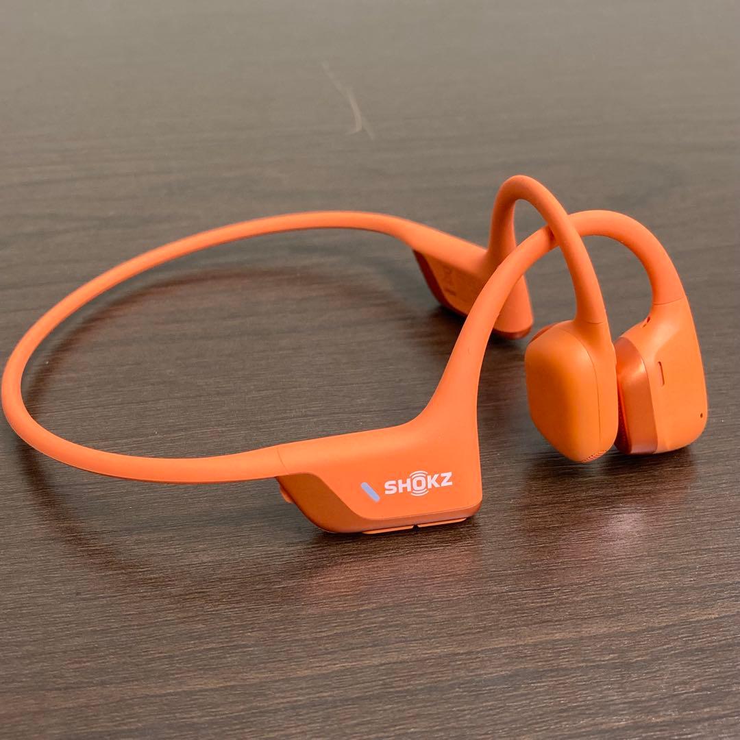 Shokz OPENRUN PRO 2 骨伝導イヤホン オレンジ