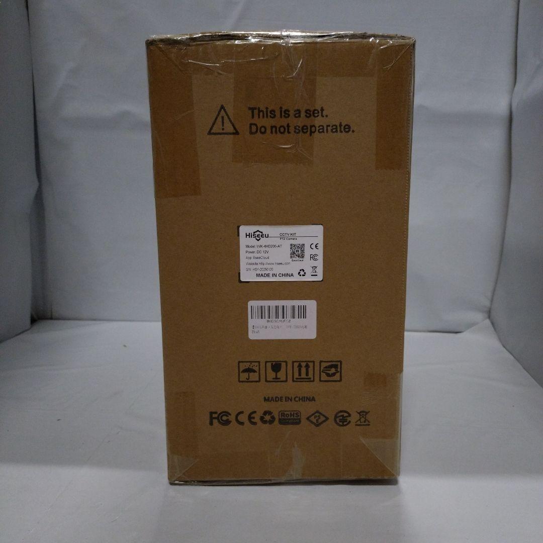 Hiseeu 500万画素 4台セット 1TBHDD内蔵