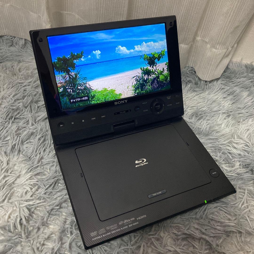 SONYポータブルBlu-ray/DVDプレーヤー BDP-SX910