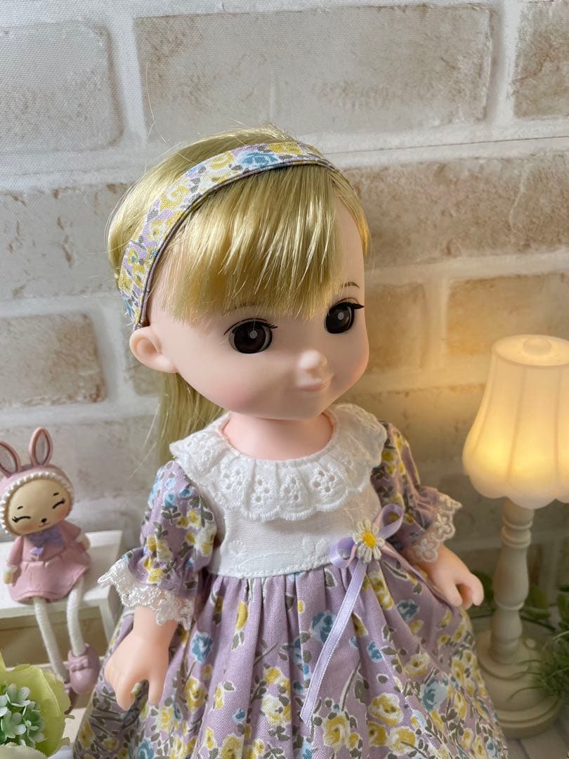 ソランちゃん♡メルちゃん♡おしゃれドッキングワンピース２点セット#206