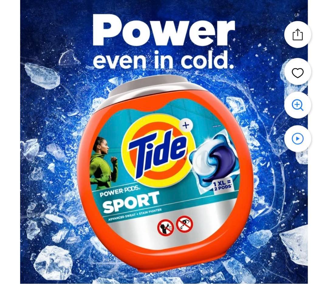 Tide タイド 洗濯洗剤ジェルボール XL45ポッド個2.06kgアメリカ洗剤