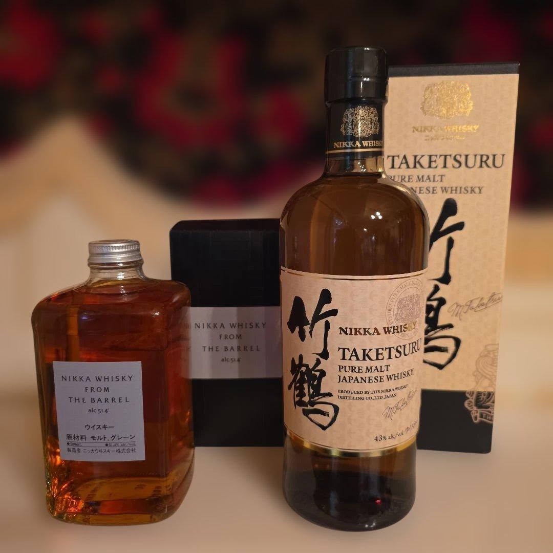 新品 [NIKKA] FROM THE BARREL & 竹鶴ピュアモルト 2本