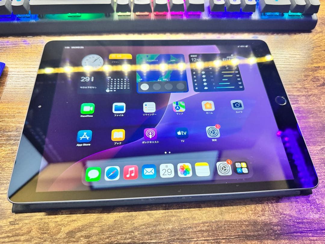 iPad 第7世代 128GB 純正キーボード・純正ペンシルセット