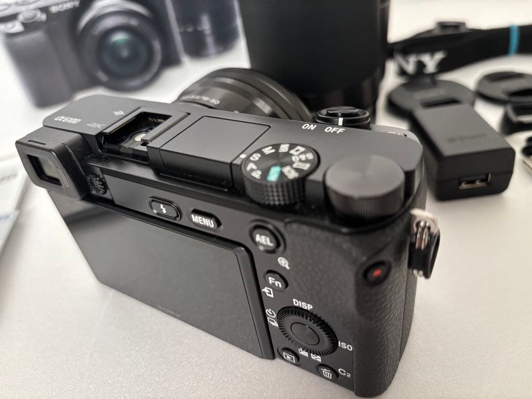 ショット数1129回　SONY α6100 ダブルズームレンズキット