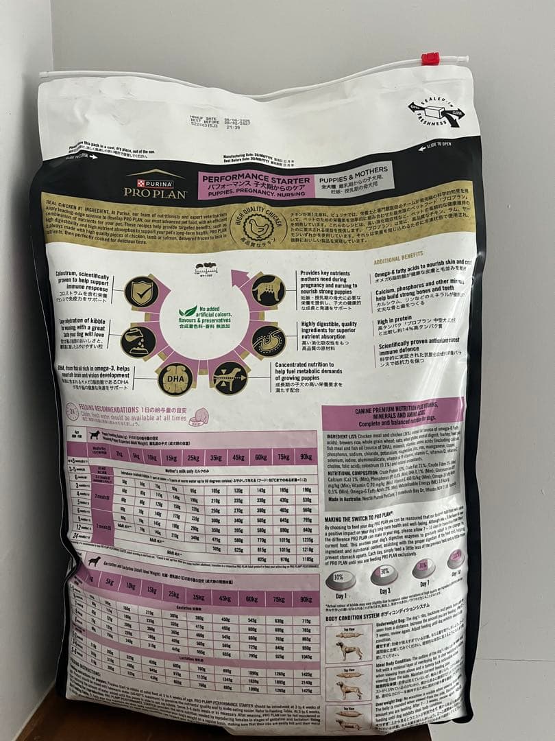ドッグフード PURINA PRO PLAN PERFORMANCE STARTER 12kg