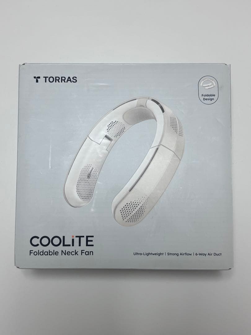 TORRAS COOLiTE 折りたたみ式ネックファン