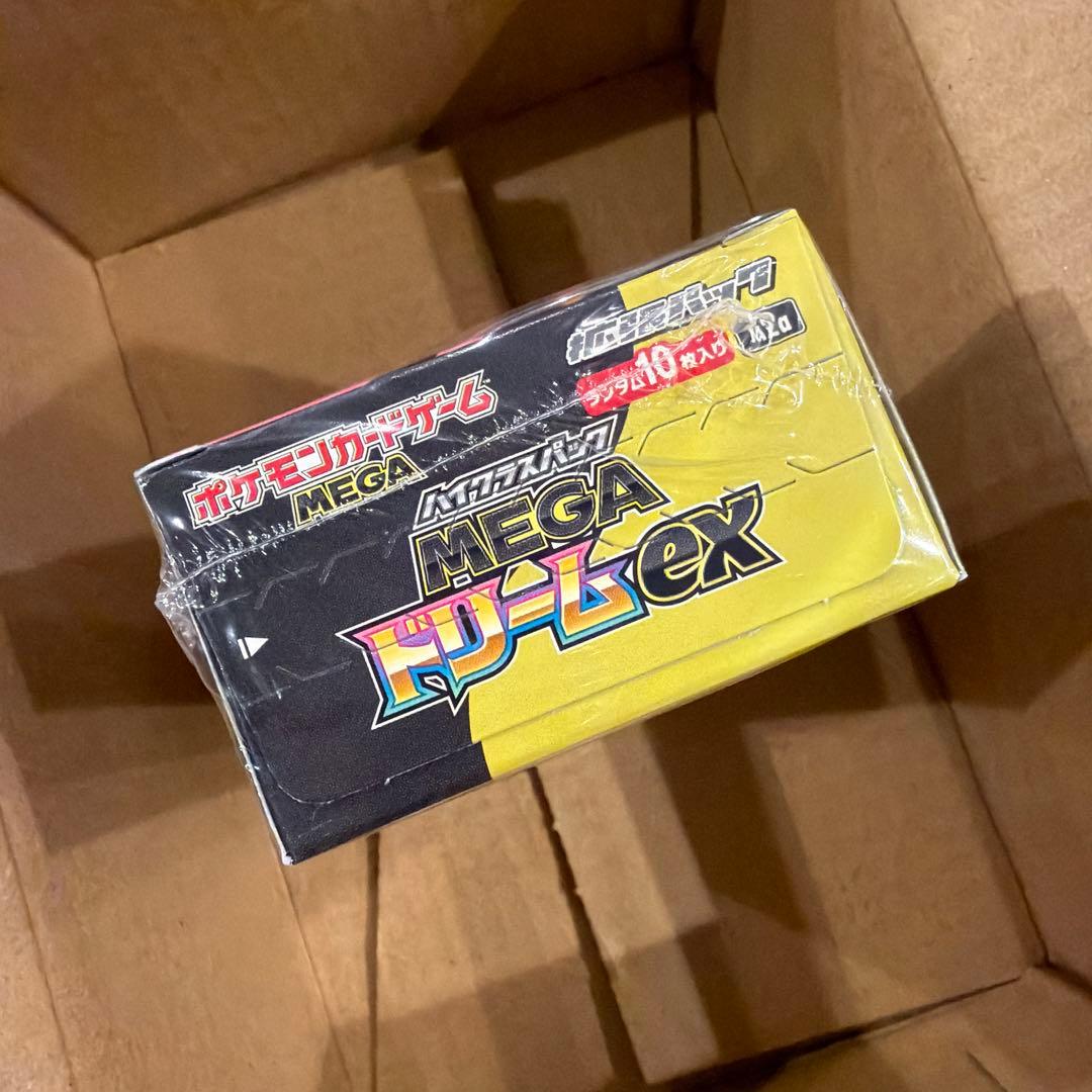 ポケモンカード　MEGAドリームex　BOX　新品　未開封　シュリンク付き