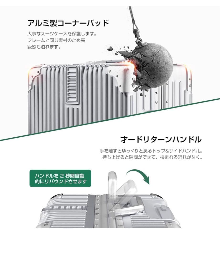 スーツケース キャリーケース 機内持ち込み 大容量 超軽量 キャリー60リットル