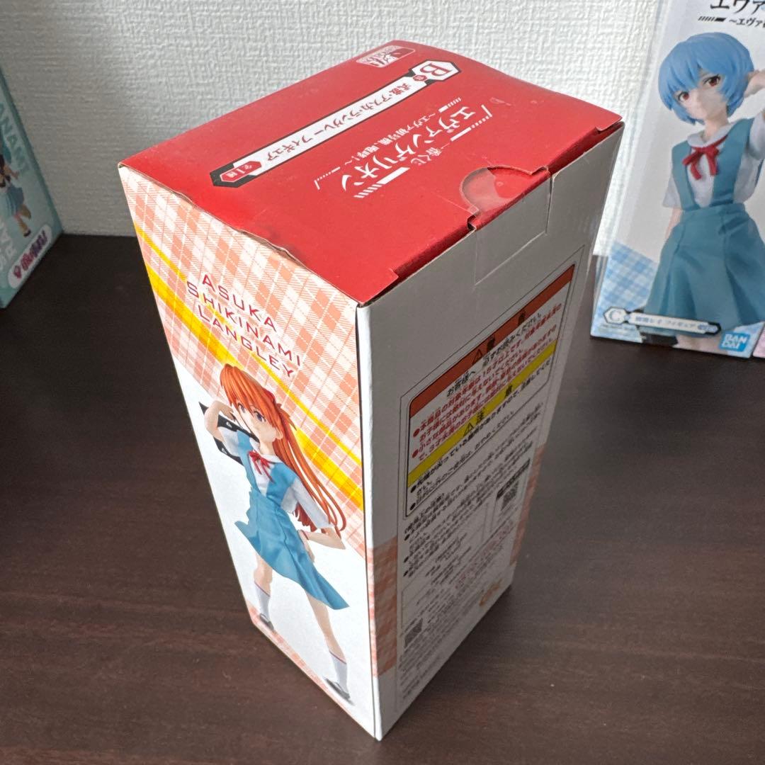 一番くじ エヴァンゲリオン フィギュア 3体セット アスカ レイ マリ