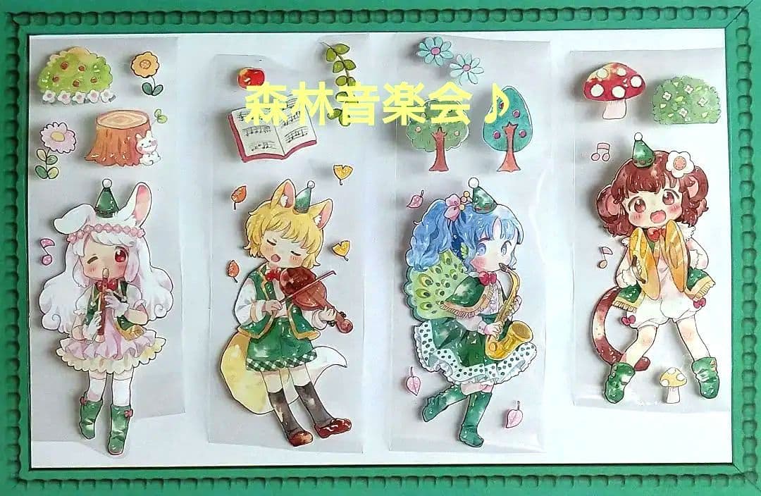 Set９▶人気作家もかろーる様３点切り売り海外人物バラ売り