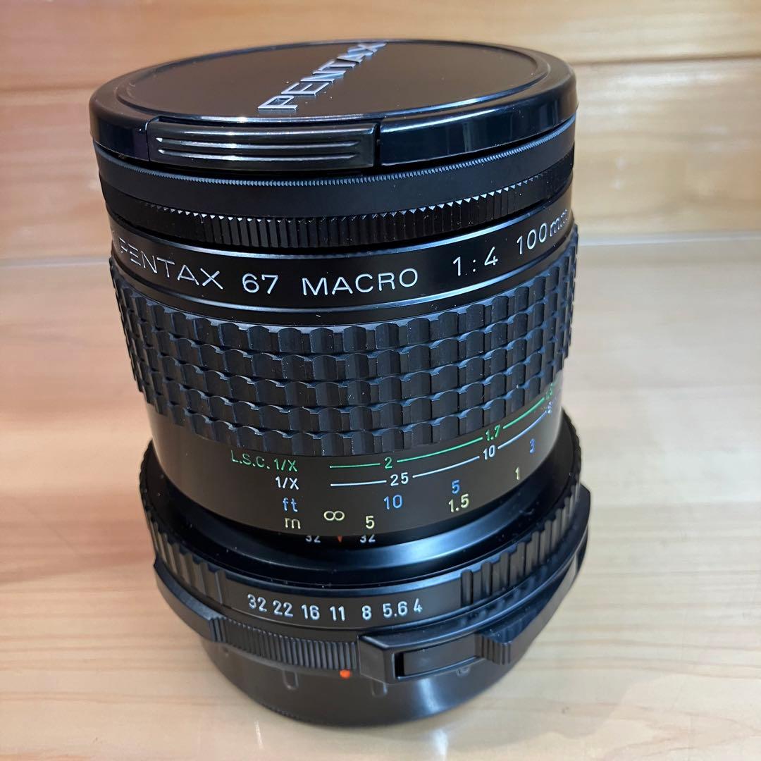 SMC PENTAX 67 100mm f4 マクロ　コンバータ セット