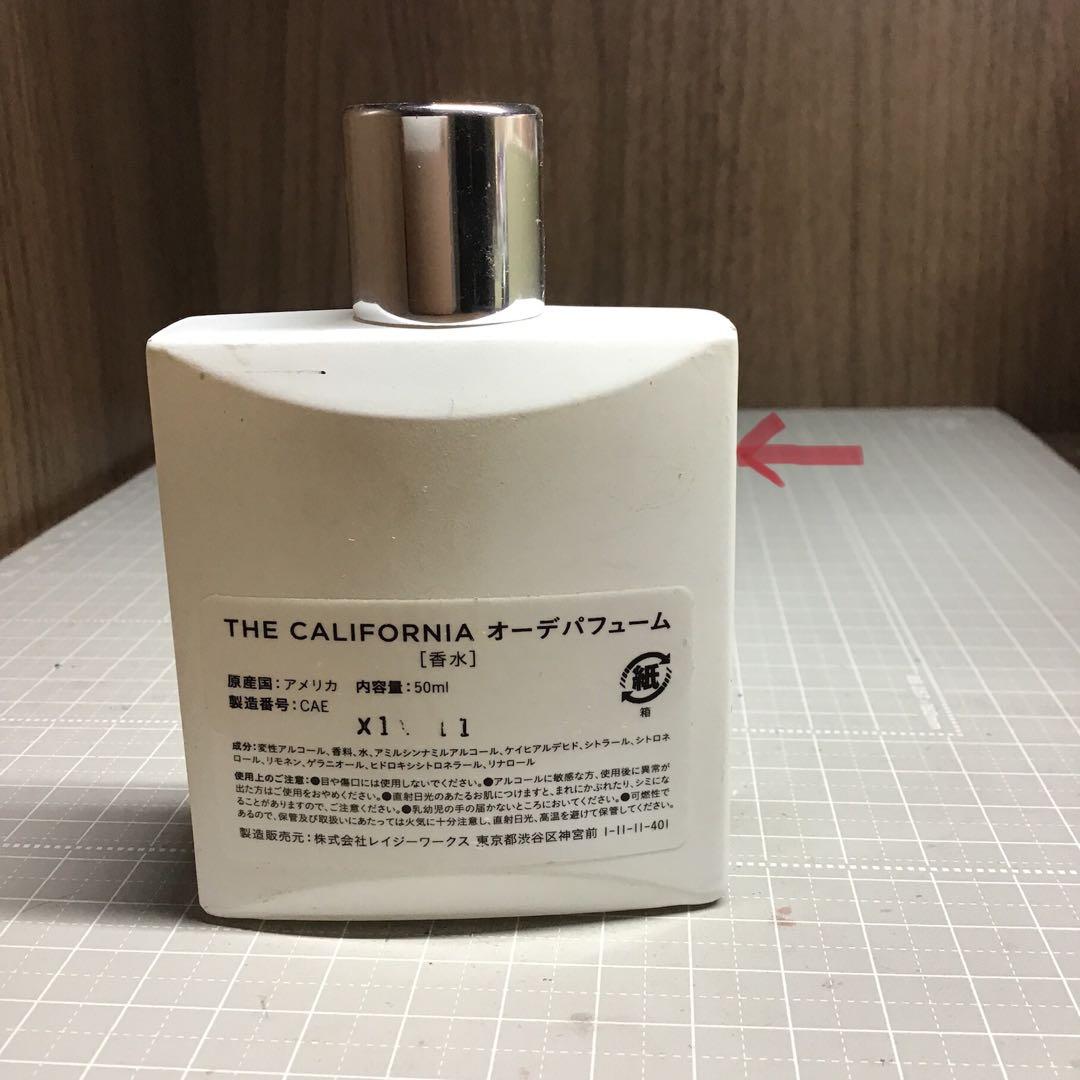 THE CALIFORNIA オーデパフューム　CA 50ml