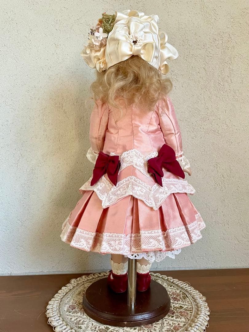 ビスクドール ハンドメイド 人形 アンティークドール ヴィクトリアン 創作人形