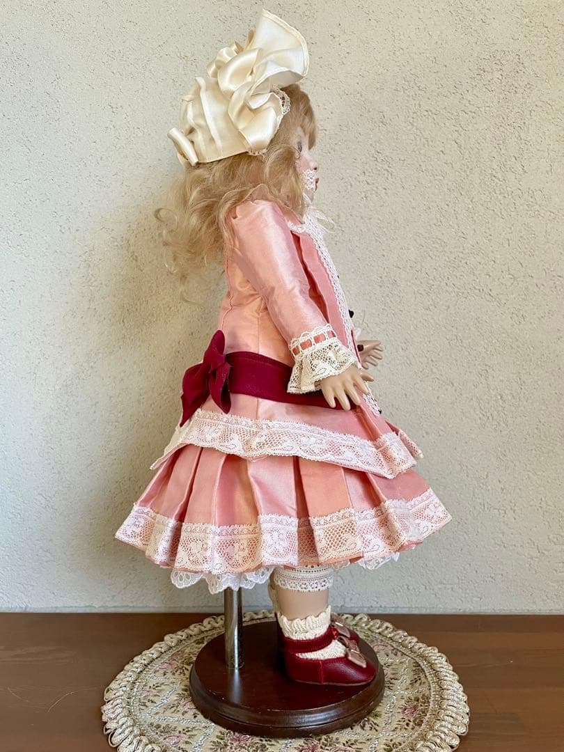 ビスクドール ハンドメイド 人形 アンティークドール ヴィクトリアン 創作人形