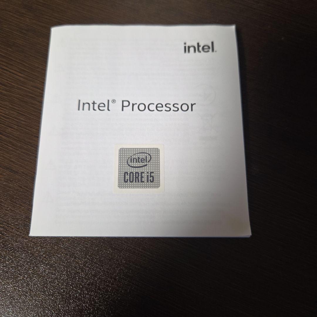 Core i5-10400F 中古（箱・未使用リテールクーラー付き）