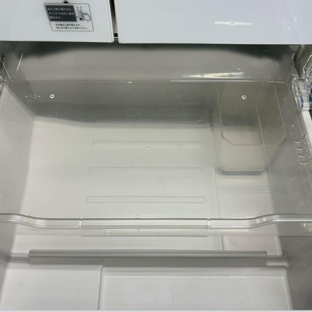 901なんでも入る500L強　大型冷蔵庫　6ドア　自動製氷観音開き　ガラストップ