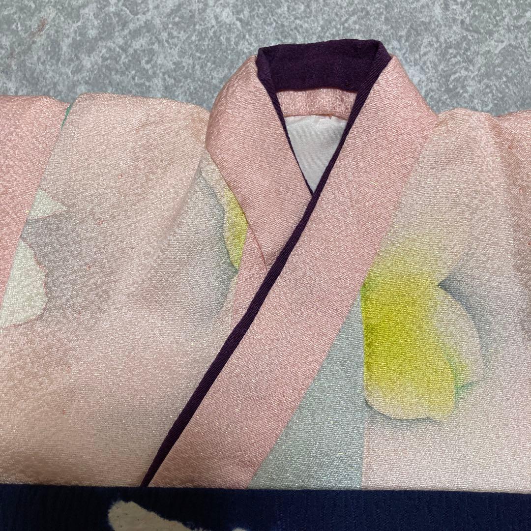 18号市松人形着物兵児帯付き