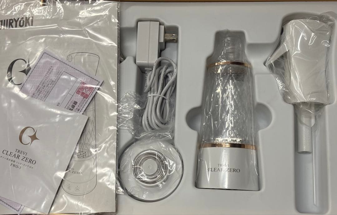[未使用品]オゾン水生成器　トレビクリアゼロ　FWO-3 フジ医療器