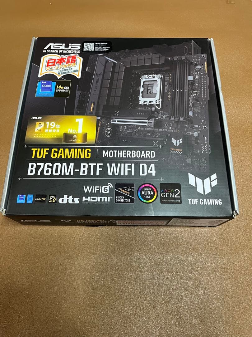 ASUS B760M-BTF WIFI D4 マザーボード