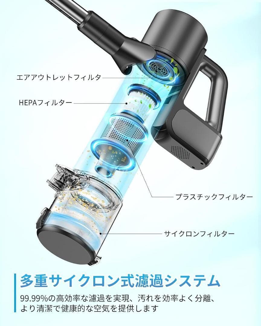 【R1430】コードレス掃除機 新品