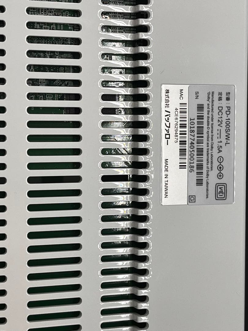 【新品】BUFFALO デジタルフォトアルバム PD-100S/W-L 1TB
