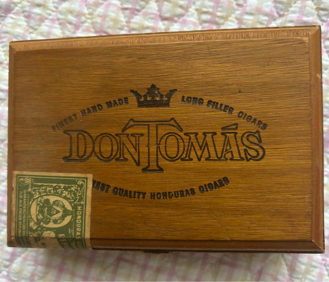 ビンテージ！ドントーマス　ロスチャイルド　葉巻　木箱　空き箱　シガレットケース
