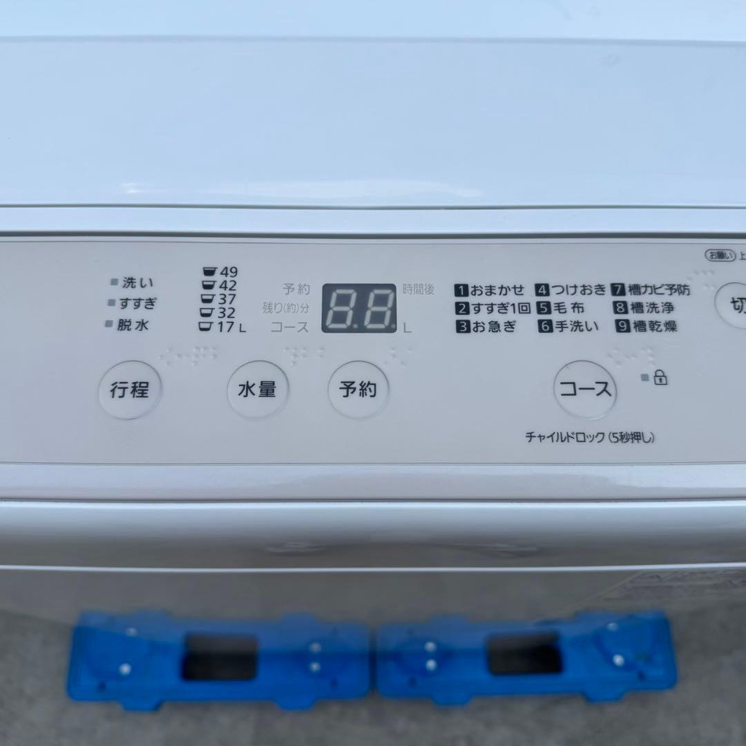 303⭐️2024年製美品★パナソニック　洗濯機　6KG 一人暮らし　最新モデル