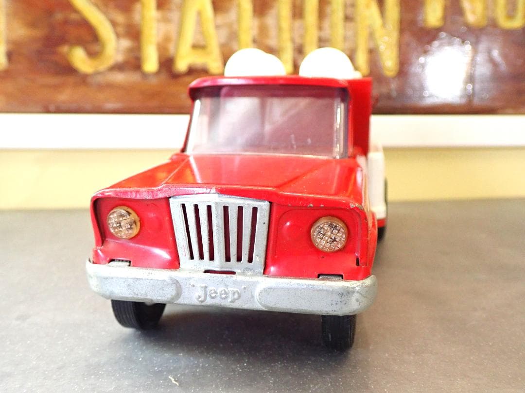 Tonka Jeep トンカ ジープ 当時物ブリキカー 70s