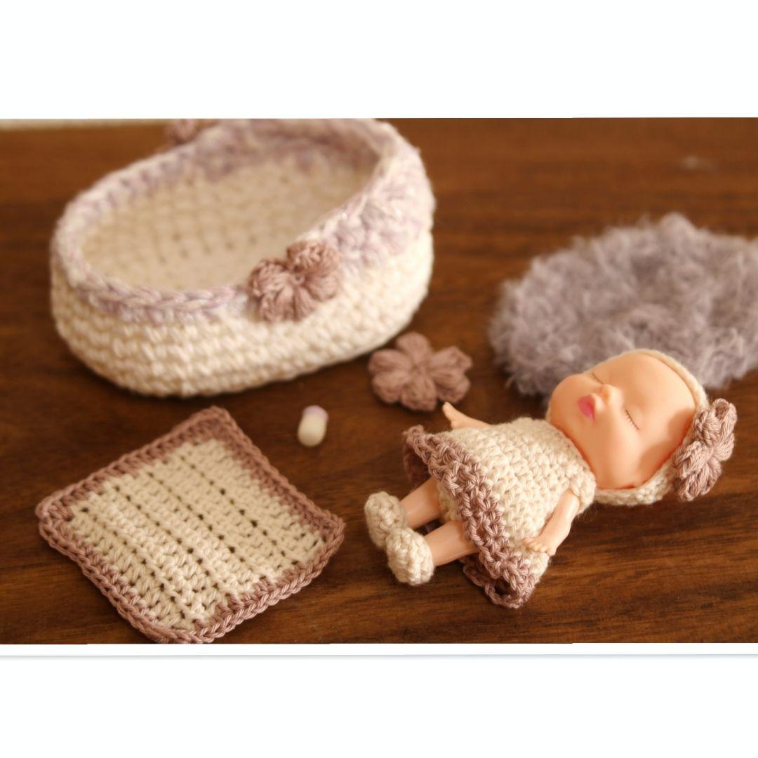 ハンドメイド スリーピングベイビー くすみパープルのクーファンセット