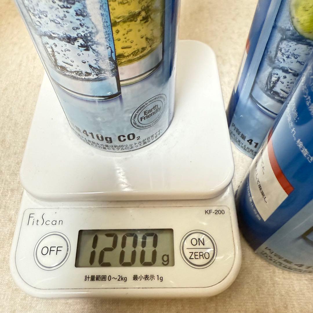 27_53436_限定セール！ソーダストリームガスシリンダー　満タン3本