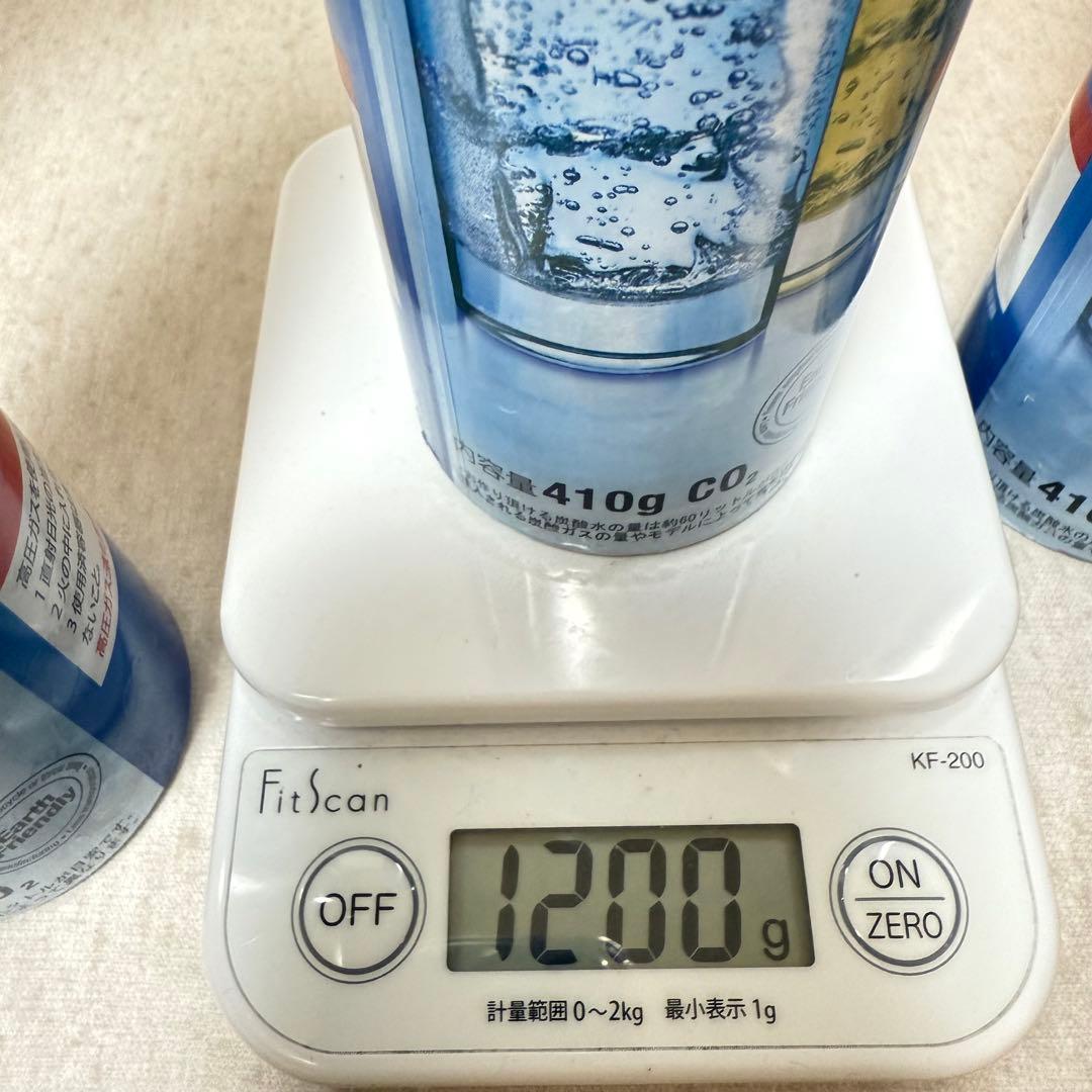 27_53436_限定セール！ソーダストリームガスシリンダー　満タン3本