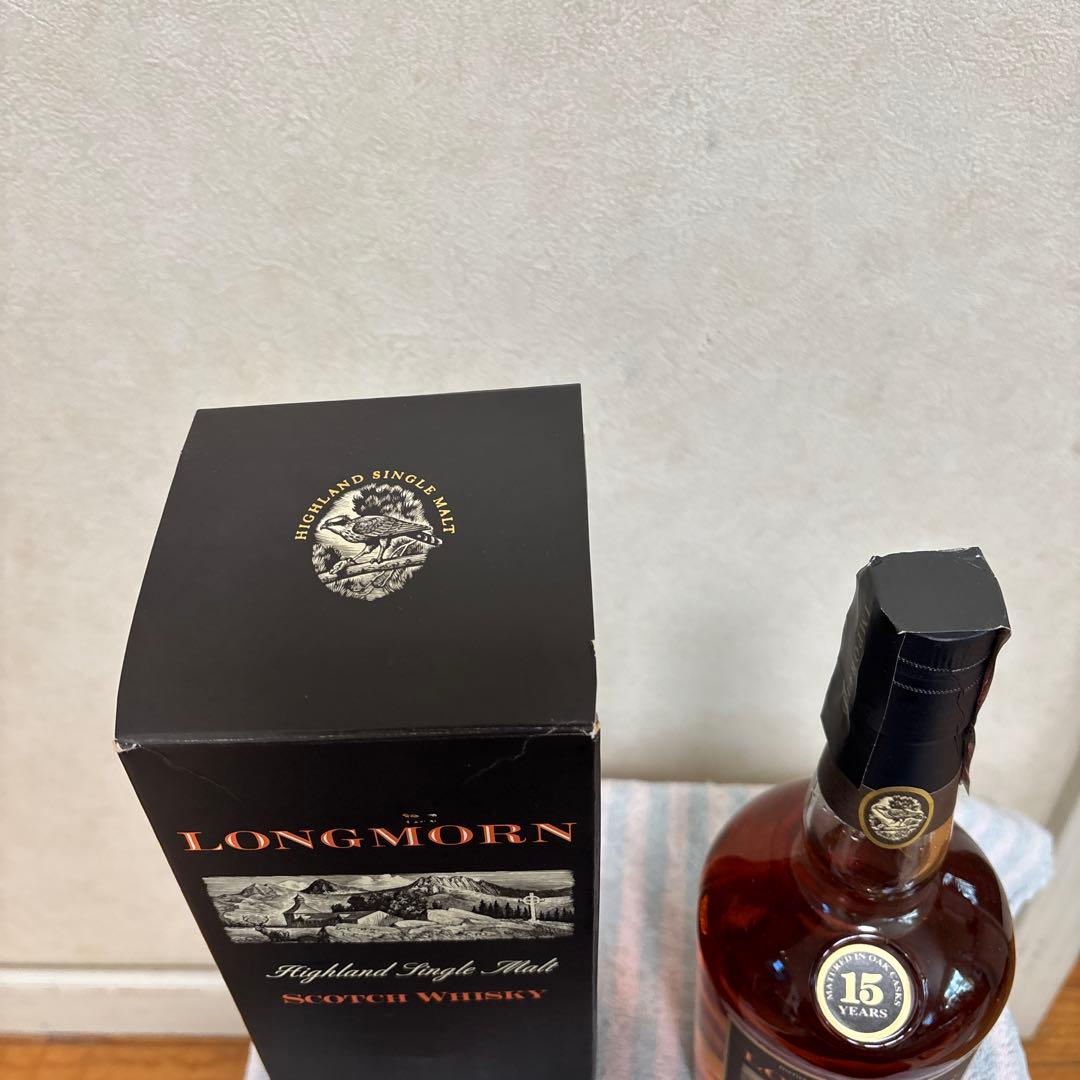 ［値下げ］ロングモーン15年 90年代流通品　オールドボトル 70cl 45%