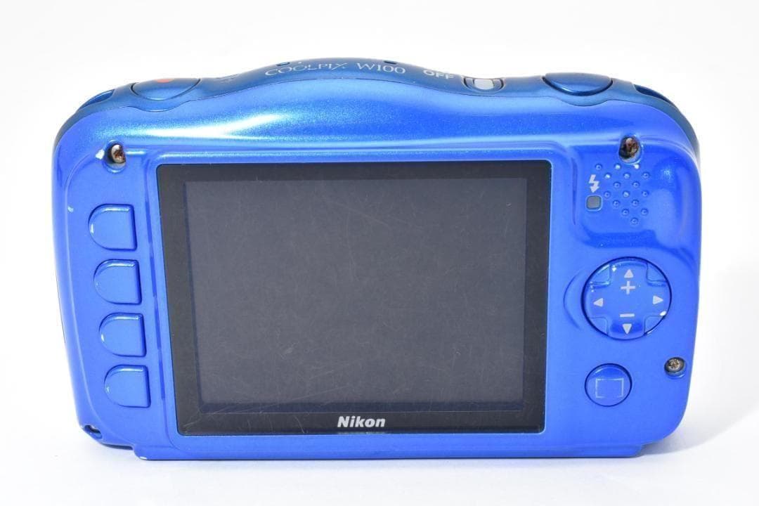 ニコン　Nikon COOLPIX W100 ブルー 《動作確認済・すぐ使える》