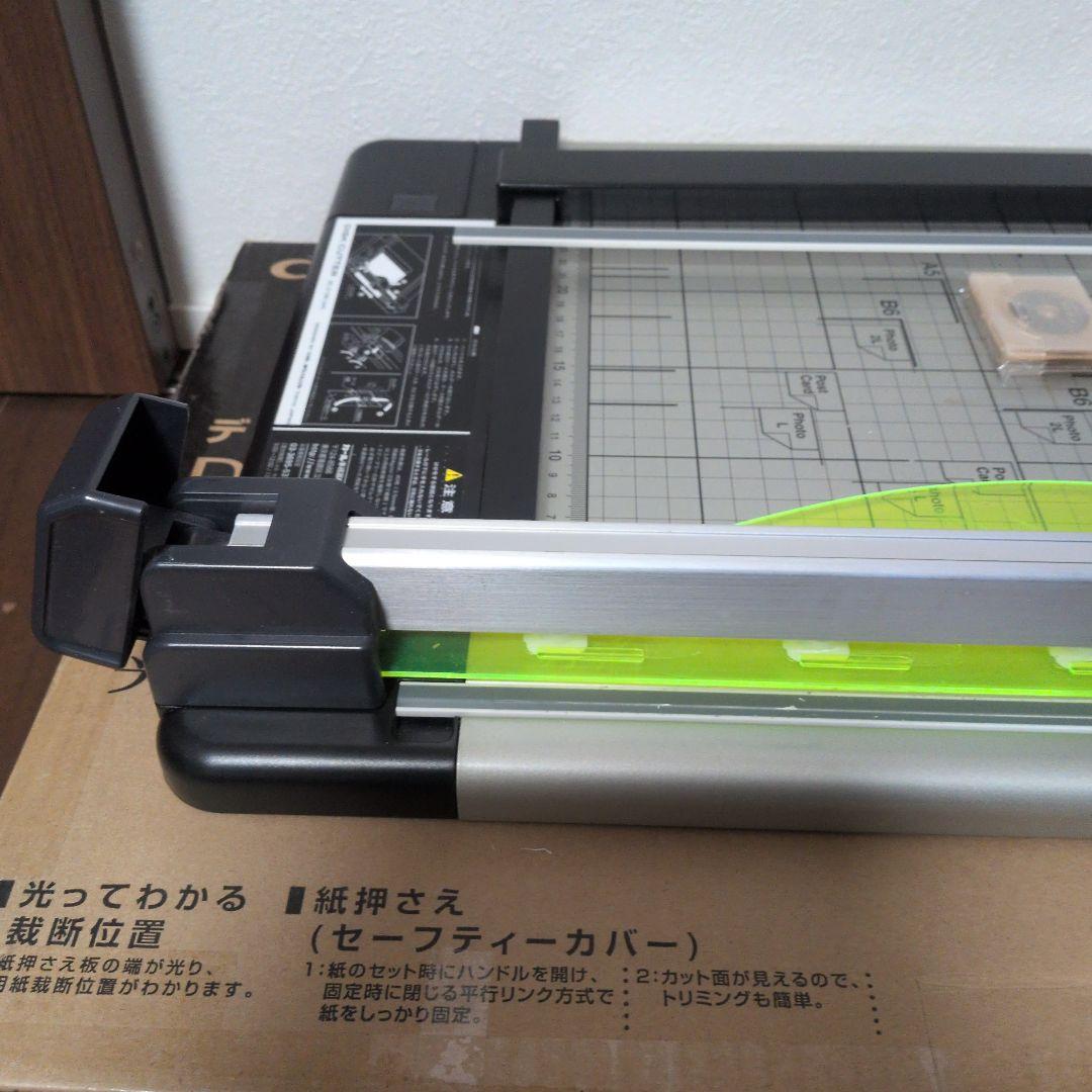 CARL ディスクカッター 美品 替刃 マット付 箱あり
