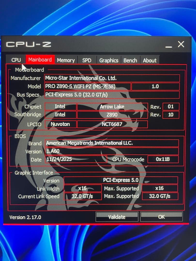 PRO Z890-S WI-FiPZ + 液晶簡易水冷クーラー240mm