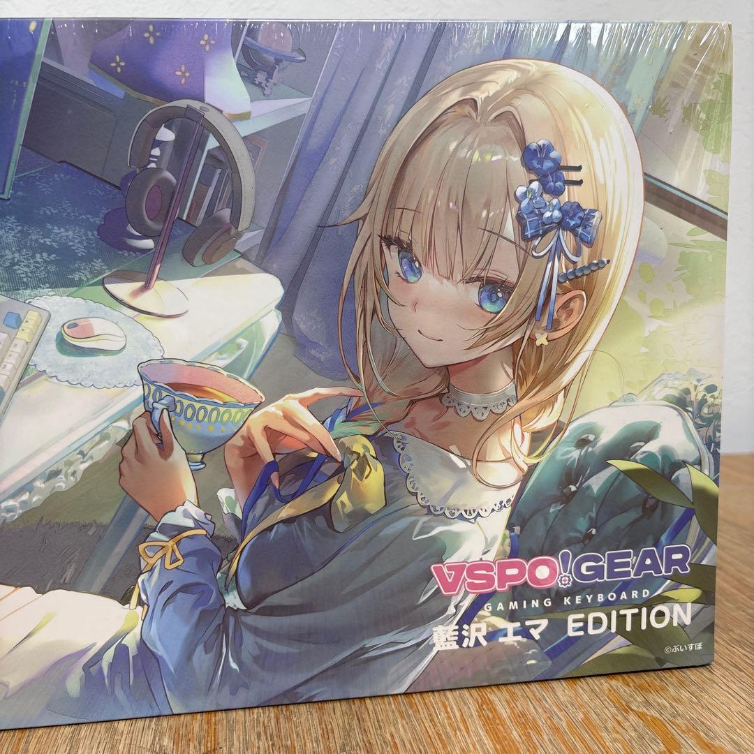 【新品未開封】VSPO!GEAR 藍沢エマ EDITION ゲーミングキーボード