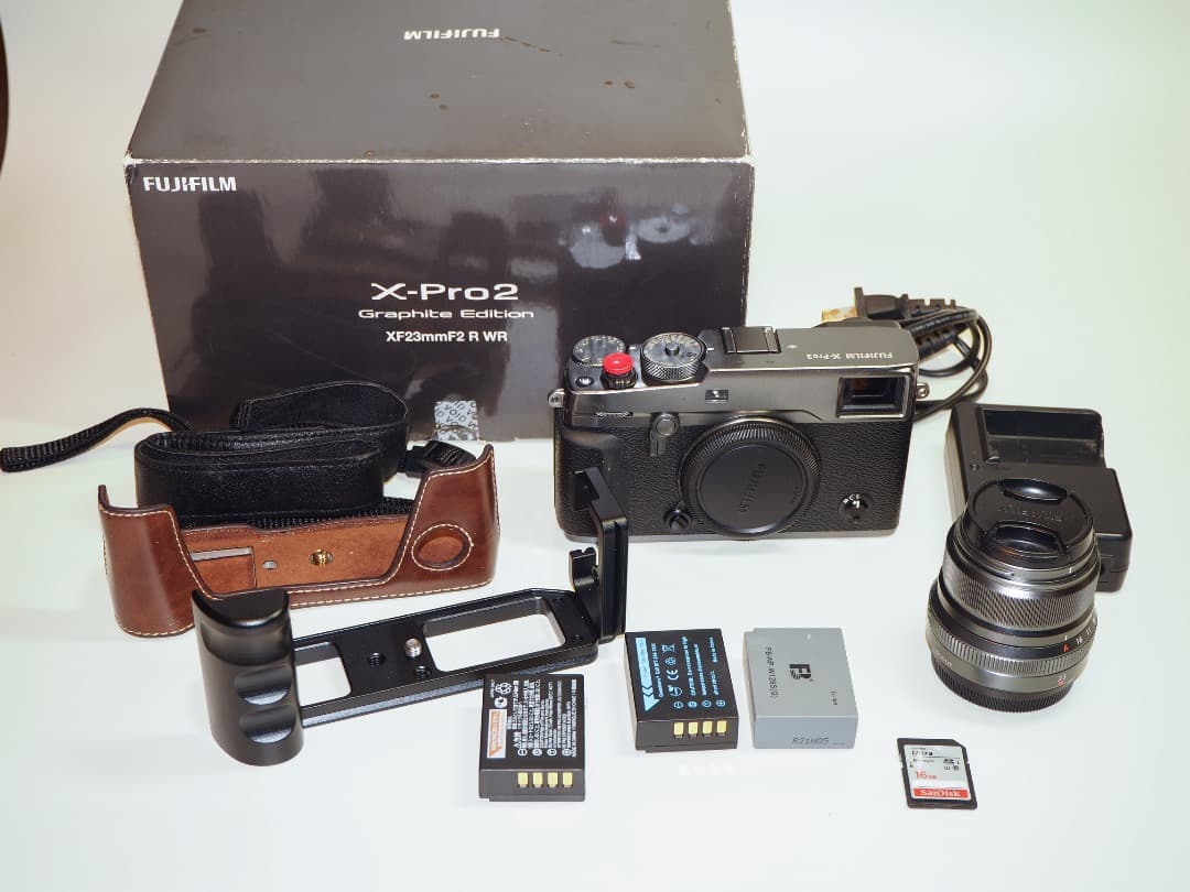 富士フイルム X-Pro2 XF23mm F2 グラファイトエディションセット
