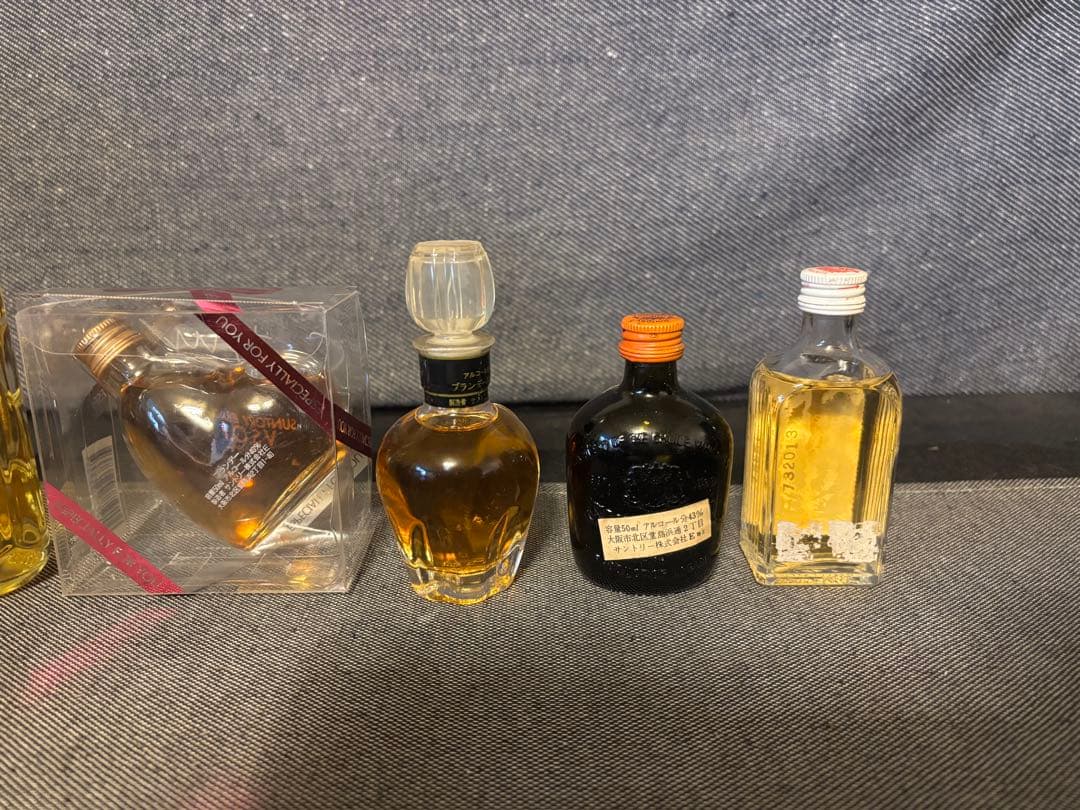 ニッカ　G&G　膳など　ウイスキー・ブランデーミニボトル　10本セット　未開封