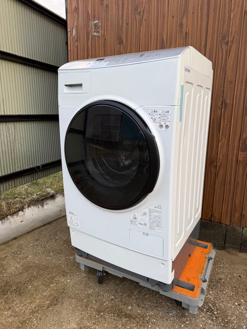 【美品3か月保証】アイリスオーヤマ　ドラム洗濯機★8kg★FLK842-W★
