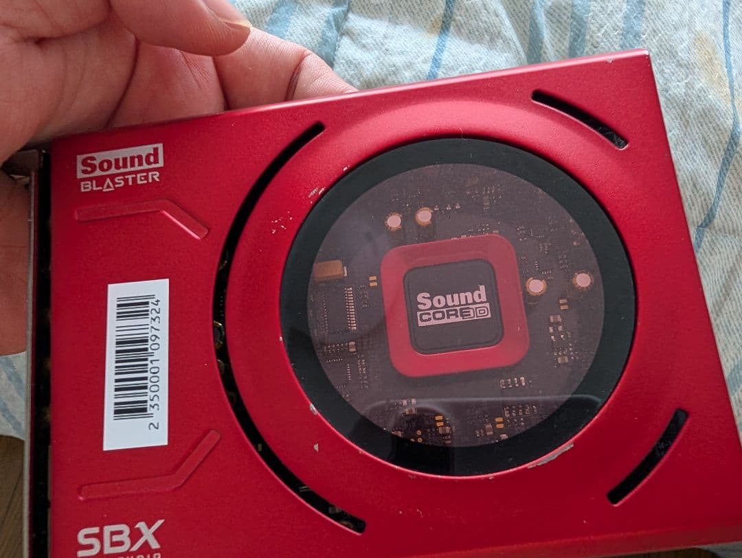 SBX Sound Blaster PCI Express サウンドカード