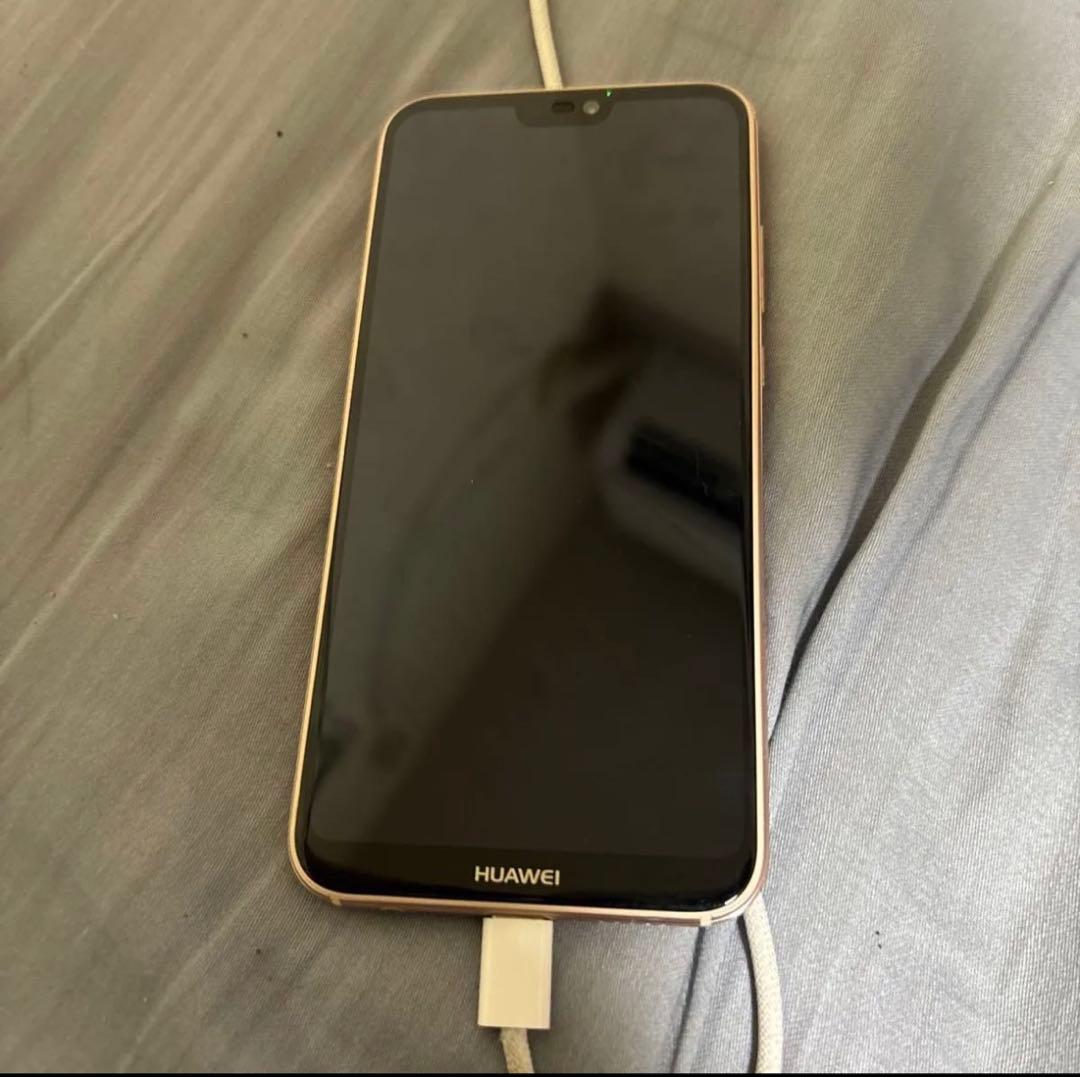 HUAWEI スマートフォン ゴールド
