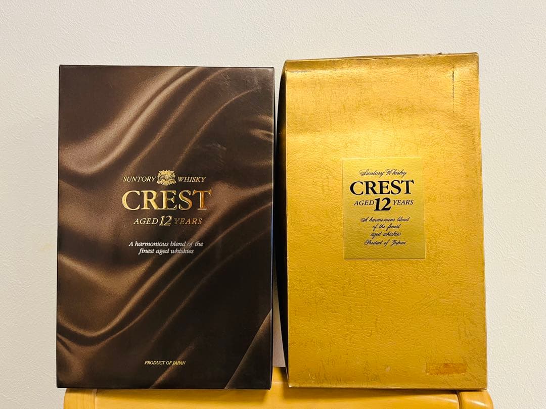 CREST AGED 12 YEARS ウイスキークレスト希少デザインセット古酒