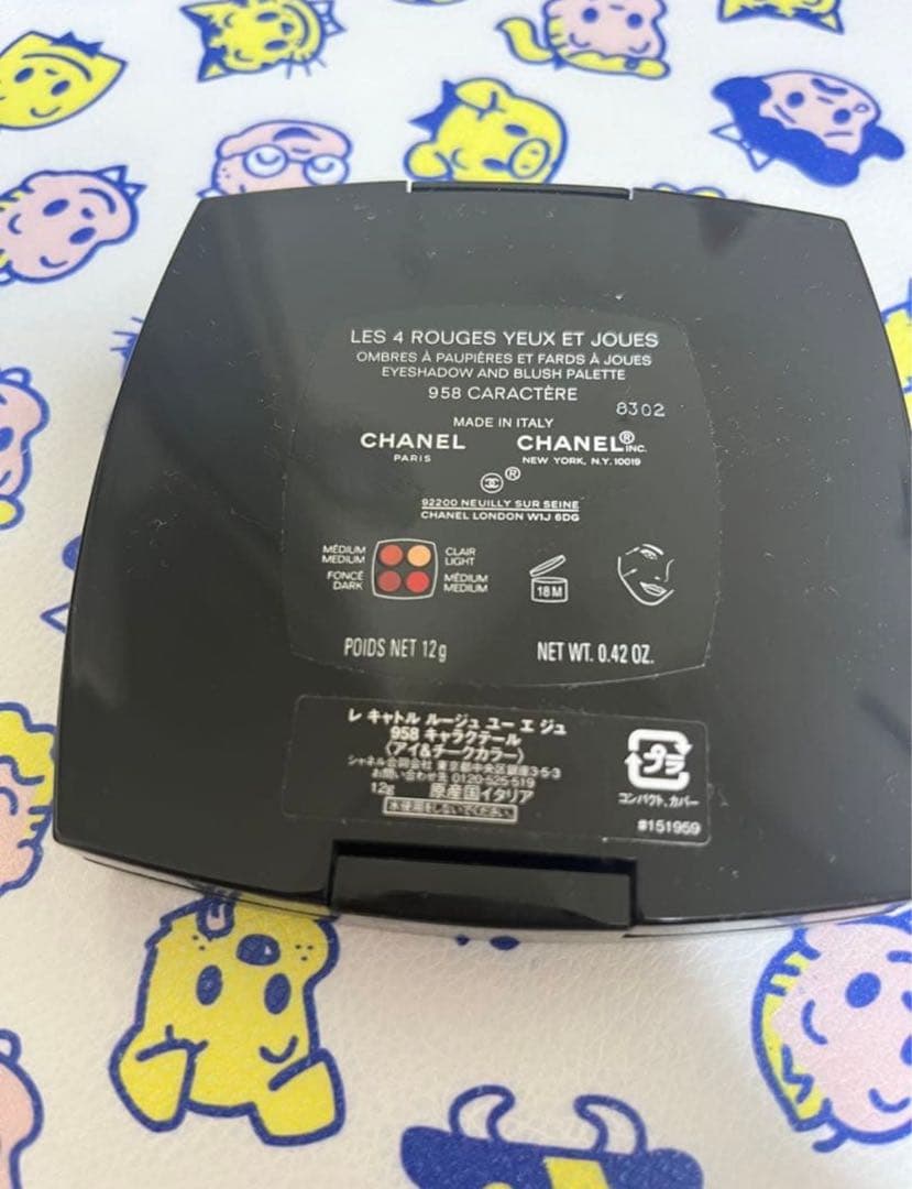 CHANEL アイシャドウLES 4 ROUGES YEUX ET JOUES